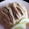 ข้าวมันไก่เนื้อสะโพก 