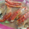 เป็ดย่าง : หนังบาง เนื้อแน่น หวาน มัน แต่น้ำราดออกหวานไปหน่อยจ๊ะ