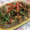 หัวใจไก่ผัดกระเพราโบราณ