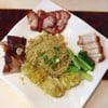 บะหมี่เป็ดย่าง+หมูแดง+หมูกรอบ+เกี๊ยวน้ำ