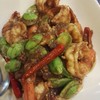 กุ้งผัดกะปิสะตอ