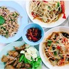 ลาบหมู ตำปูปลาร้า ตำหมูกรอบ ไส้กรอกอิสาน