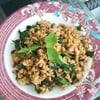 อาหารไทย กะเพราไก่แห้งๆรสจัดๆ