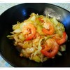 กระหล่ำปลีผัดกุ้ง