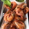 กุ้งเผาครึ่งกิโล