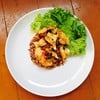 อกไก่คั่วพริกเกลือ อกไก่คั่วพริกเกลือ
