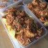 กุ้งผัดพริกกระเทียมไข่คน