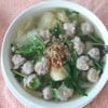 แกงจืดเต้าหู้หมูเด้ง