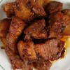หมูสามชั้นทอดน้ำปลาพริกป่น