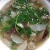 ต้มเลือดหมูใบตำลึง ต้มเลือดหมูใบตำลึง