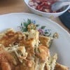 ยำไข่เจียวเห็ดเข็มทอง