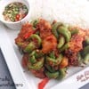 หมูสามชั้นผัดพริกแกงถั่วฝักยาว