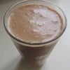 Peanut butter and banana protein smoothie 