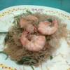 กุ้งอบวุ่นเส้น