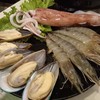 กุ้งสด หอยตัวใหญ่