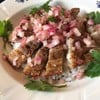 Crispy Pork Belly with Mignonette Sauce Crispy Pork Belly with Mignonette Sauce