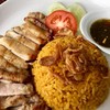 ข้าวหมกไก่ย่าง ข้าวหมกไก่ย่าง