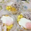 บัวลอยฟักทองมันม่วงทรงเครื่อง บัวลอยฟักทองมันม่วงทรงเครื่อง