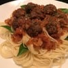 Capellini Meatballs  ซอสสดเพื่อสุขภาพ