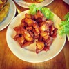 หมูสามชั้นคั่วเกลือหอมๆ