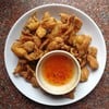 หนังไก่ทอด กรอบๆ