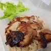 ข้าวผัดกระเทียม + ไก่เทอริยากิ