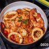 สปาเก็ตตี้ซีฟู้ดซอสมะเขือเทศรสจัดจ้าน สปาเก็ตตี้ซีฟู้ดซอสมะเขือเทศรสจัดจ้าน