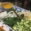 ขนมจีนน้ำยาปู 160 บาท ปู 5 ชิ้น จะอร่อยขึ้นถ้าลดความหวานลง เพราะหวานมาก