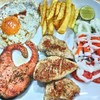 Set Salmon Steak Set Salmon Steak