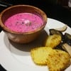 Lithunian cold beet soup