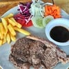 สเต๊กเนื้อสันนอกพริกไทยดำ สเต๊กเนื้อสันนอกพริกไทยดำ