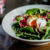 SPINACH SALAD WITH BACON VINAIGRETTE SPINACH SALAD WITH BACON VINAIGRETTE