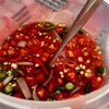 สูตรเด็ดทางร้านทานกับหมูทอด