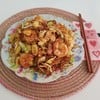 บะหมี่กึ่งสำเร็จรูปผัดกุ้ง
