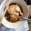 ก๋วยเตี๋ยวเส้นนุ่มๆ กับน่องไก่ชิ้นโต 👍🏻👍🏻