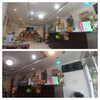 ร้านมีทั้งที่นั่งในแอร์และด้านนอก สะอาดดี