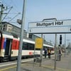สถานีรถไฟ stuttgart germany นั่งรถไฟของสวิส(SBB)มาถึงที่