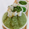 ราดน้ำกะทิหอมๆ น้ำตาลโตนดก่อนหม่ำ
