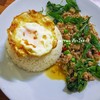 กระเพราหมูสับ