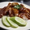 ข้าวหมูกรอบบ😍😍