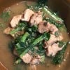 แกงผักกาดใส่ไก่