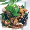ลาบเป็ดพริกคั่ว ลาบเป็ดพริกคั่ว
