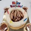 เค้กข้าวเหนียวคอหมูย่าง (ป้าย HBDทำเอง)