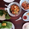 รสชาดดี แต่วุ้นเส้นอืดไปหน่อย กุ้งผัดมะขามและห่อหมกอร่อยดี
