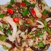 ลาบรวมมิตรเห็ดเจ