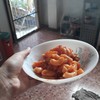 มักกะโรนีผัดซอสมะเขือเทศ[อาหารเจ]