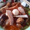 เย็นตาโฟน้ำสีส้มๆ