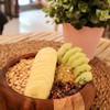 เลือกเมนู MAUKA จะมี Acai, Banana, Granola และ Cacao Nibs