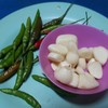 พริก,กระเทียม พร้อม