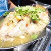 ปลาทับทิมนึ่งมะนาว ปลาทับทิมนึ่งมะนาว